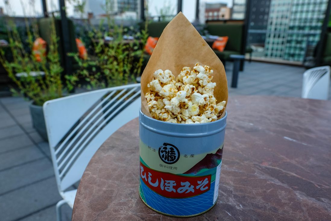 Uni Butter Popcorn ($12)